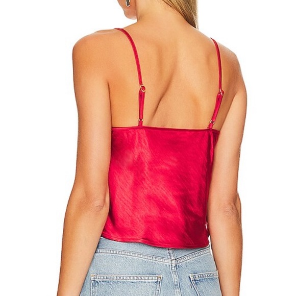 Jade Top in Cherry Red - Picture 3 of 3